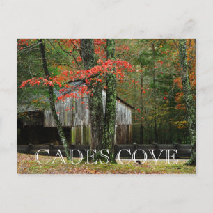 Postal Cades Cove - Otoño en los fumadores