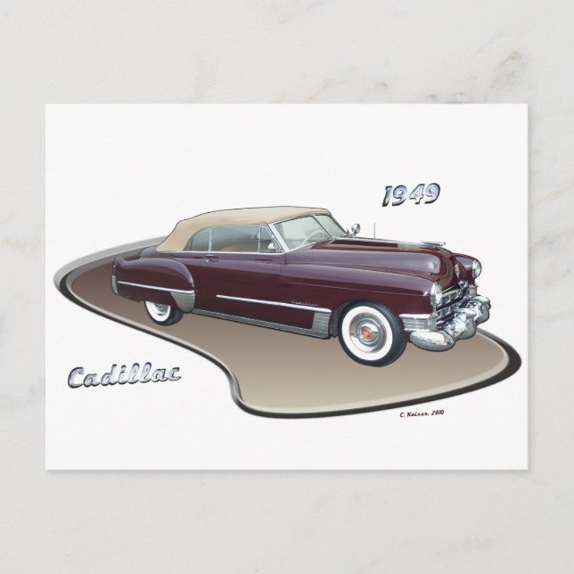 POSTAL CADILLAC 1949 (Anverso)