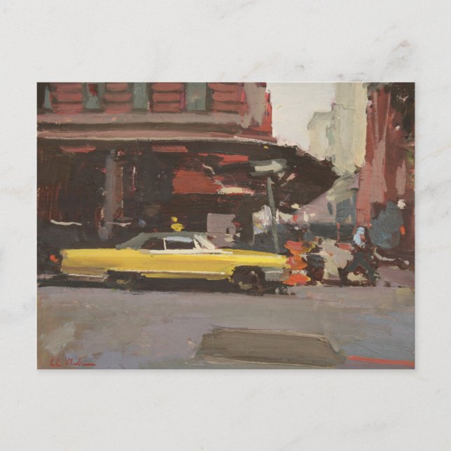 Postal Cadillac amarillo 2012 (Anverso)