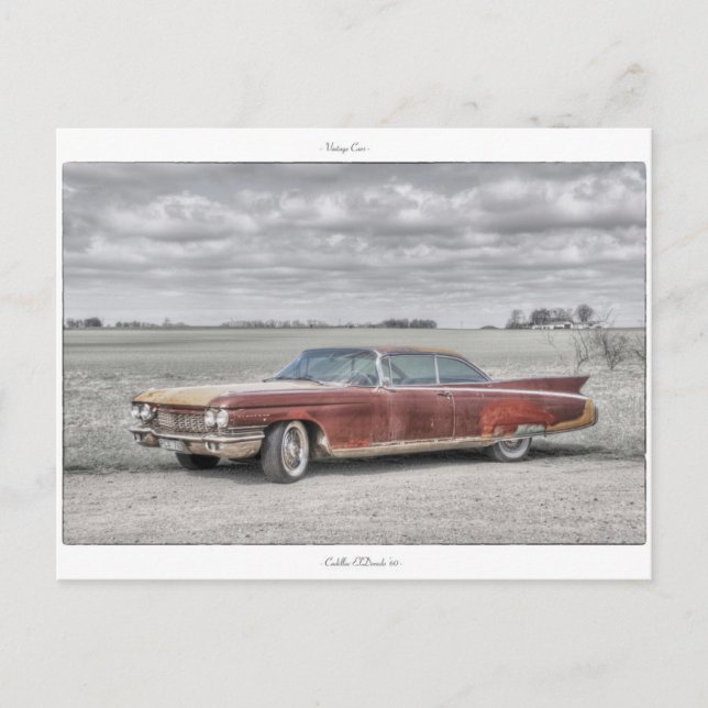 Postal Cadillac ElDorado '60 (Anverso)