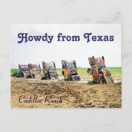 Postal Cadillac Ranch