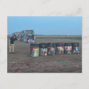 Postal Cadillac Ranch Amarillo