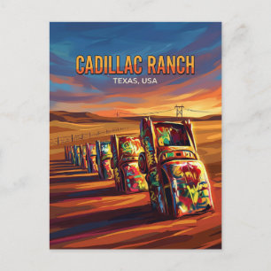Postal Cadillac Ranch EE. UU.