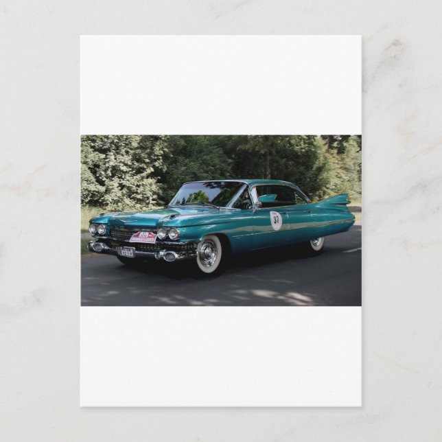 Postal Cadillac, serie 62 Sedan 	  1959 (Anverso)