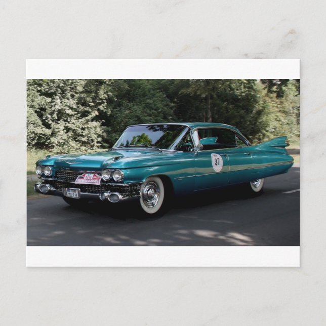 Postal Cadillac, serie 62 Sedan 1959 (Anverso)