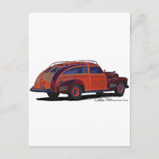 Postal Cadillac Wagon