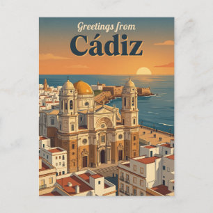 Postal Cádiz España