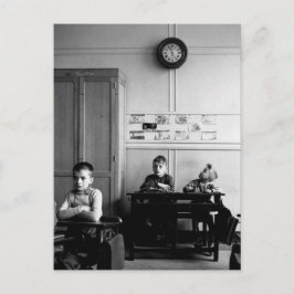 Postal Cadran Scolaire 1956 - Robert Doisneau