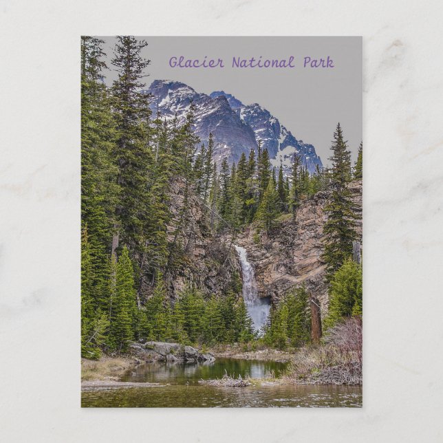 Postal Cae el águila en primavera (Anverso)