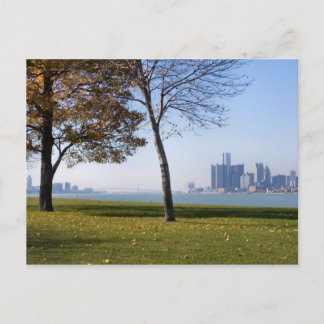 Postal caer en detroit