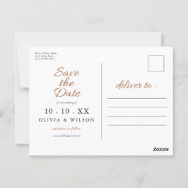 Postal Caer enamorada | Foto de Boho Flowers Save the Dat