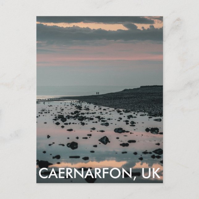 Postal Caernarfon, Reino Unido (Anverso)