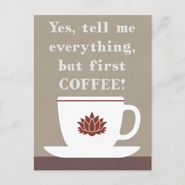 Postal Café (Anverso)