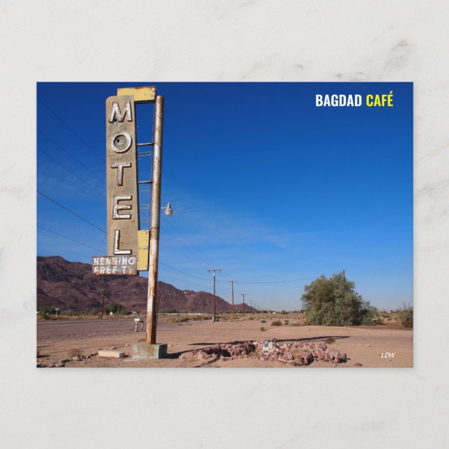 Postal Café Bagdad (Anverso)