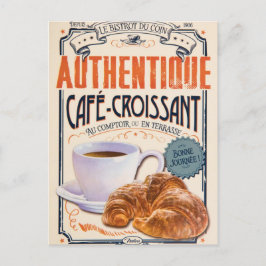 Postal Café croissant
