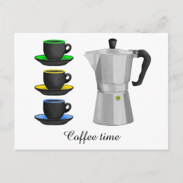 Postal Café de Espresso Italiano
