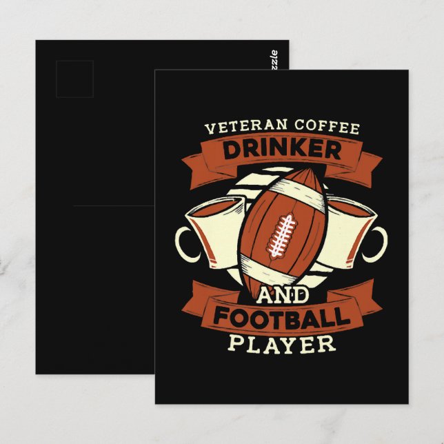 Postal Café de Fútbol (Anverso / Reverso)