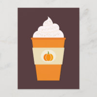 Café de leche con especias de calabaza