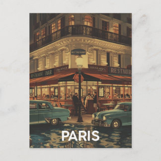 Postal Café de París