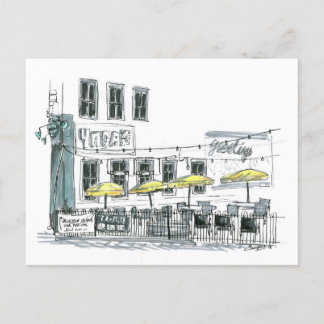 Postal Café en Galveston, TX