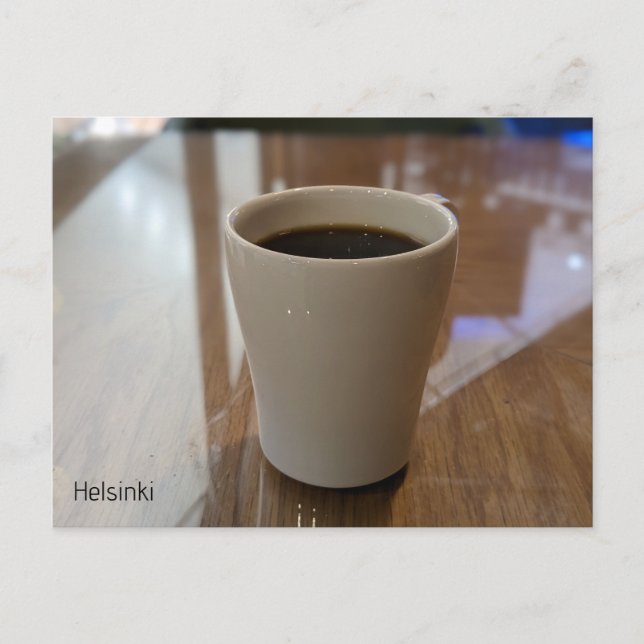 Postal Café en Helsinki (Anverso)