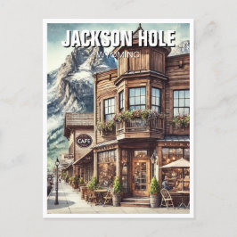 Postal Cafe en Jackson Hole Wyoming Travel