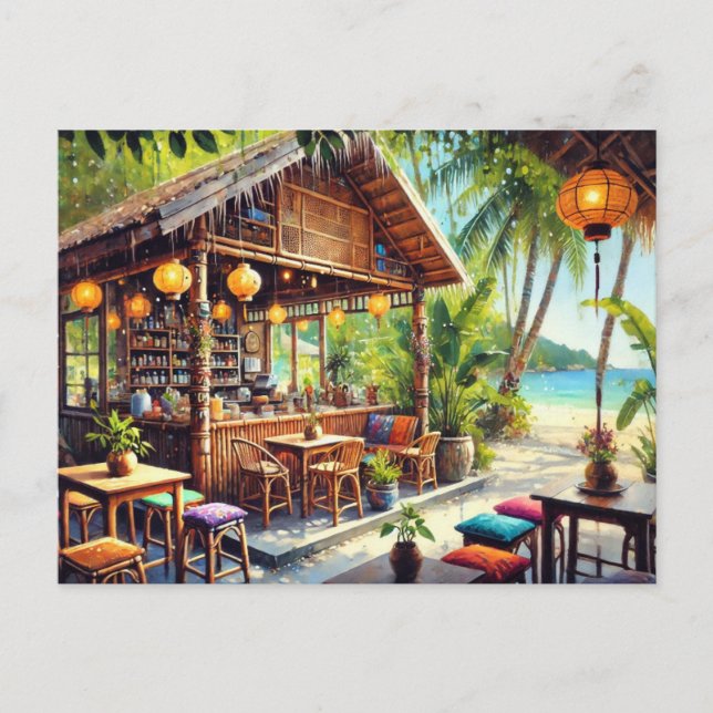 Postal Cafe en Koh Samui (Anverso)