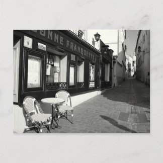Postal Café en Montmarte