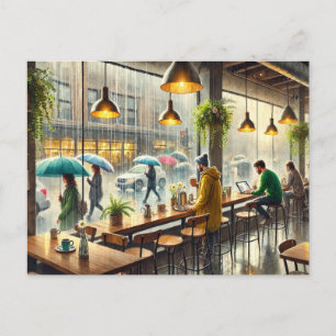 Postal Cafe en Rainy Seattle