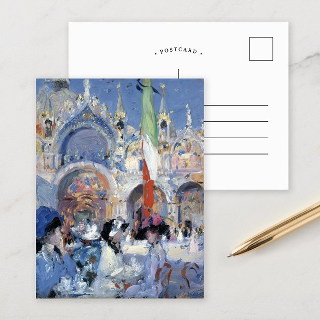 Postal Café Florian, Venecia | Francis Cadell (Subido por el creador)