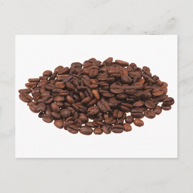 Postal Café frijol (Anverso)