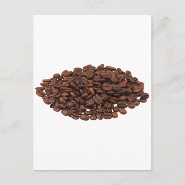 Postal Café frijol (Anverso)