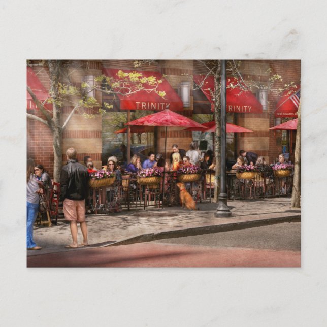 Postal Cafe - Hoboken, NJ - Cafe Trinity (Anverso)