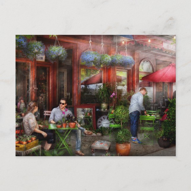 Postal Cafe - Hoboken, NJ - Un día fuera (Anverso)