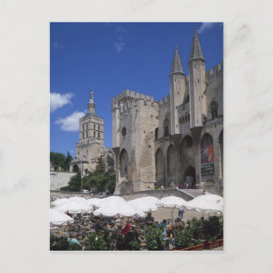Postal Café, Le Palais des Papes, Avignon, Vaucluse,