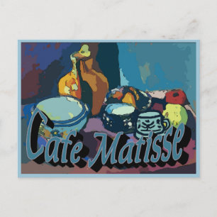 Postal Cafe Matisse Poster
