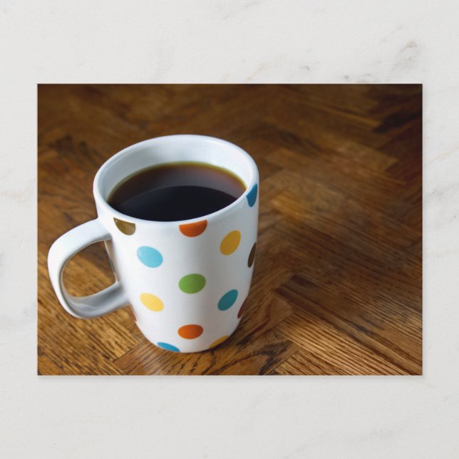 Postal Café negro 4 (Anverso)