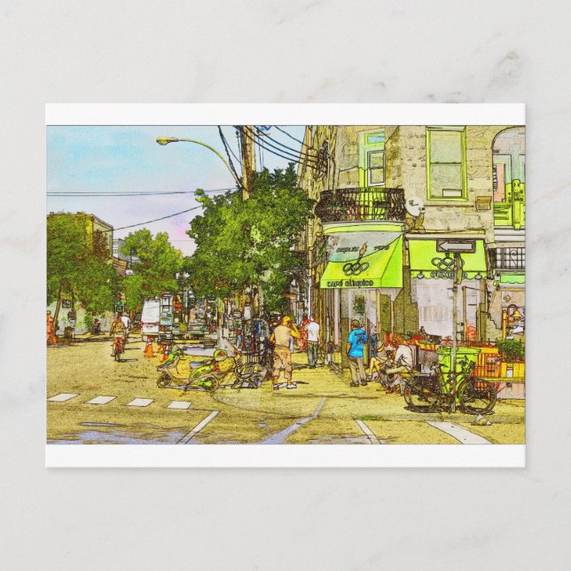 Postal Cafe Olympic (Anverso)