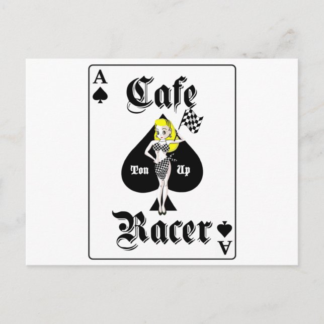 Postal Cafe Racer Blonde (Anverso)