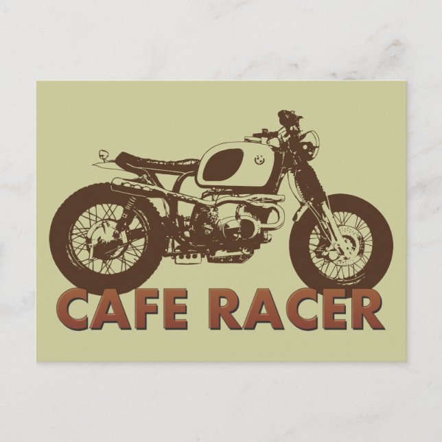Postal Cafe Racer Vintage (Anverso)