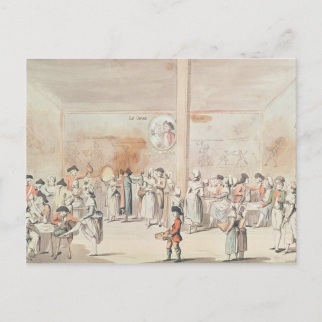 Postal Cafe Ramponneau (Anverso)