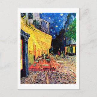 Postal Cafe Terrace at Night, Vincent van Gogh, 1888