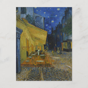 Postal Cafe Terrace de noche por Vincent van Gogh