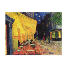 Cafe Terrace de noche por Vincent van Gogh