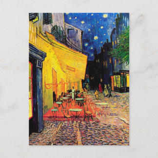 Postal Cafe Terrace Place du Forum Van Gogh Bella Artes