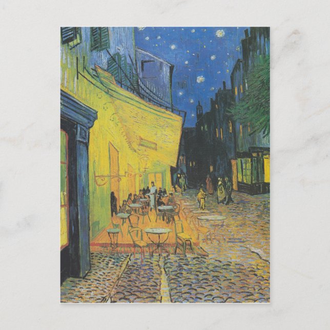 Postal Cafe Terrace - Vincent Van Gogh (Anverso)