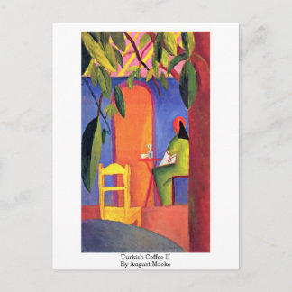 Postal Café Turco (Ii) Por August Macke