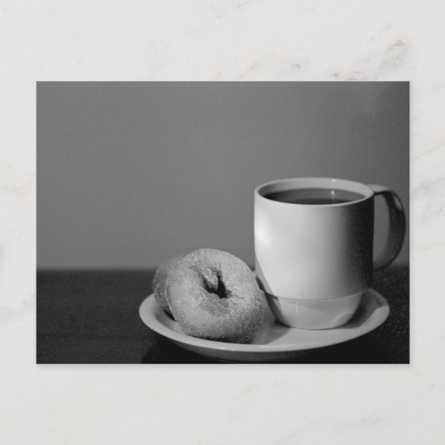 Postal Café y donuts (Anverso)