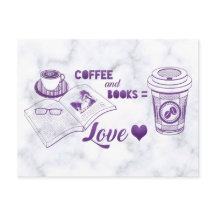 Café y libros de lectura entretenida