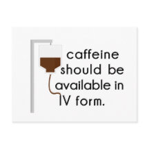 cafeína en IV, humor de enfermeras